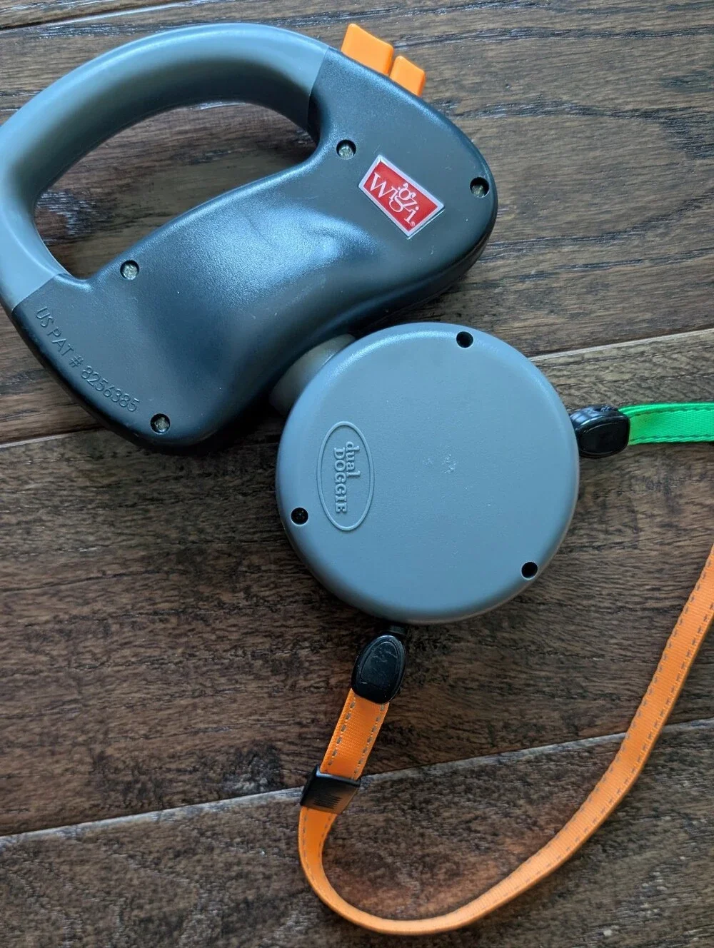 WGIZI Two Dog Retractable Leash with Spinner to Prevent Tangles